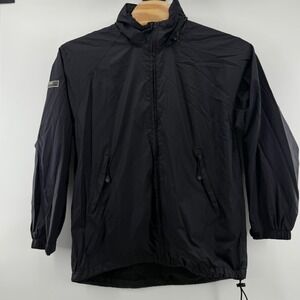 IZOD PFX PerformX Outerwear Hooded Jacket Packable Back Pocket Gorpcore Normcore